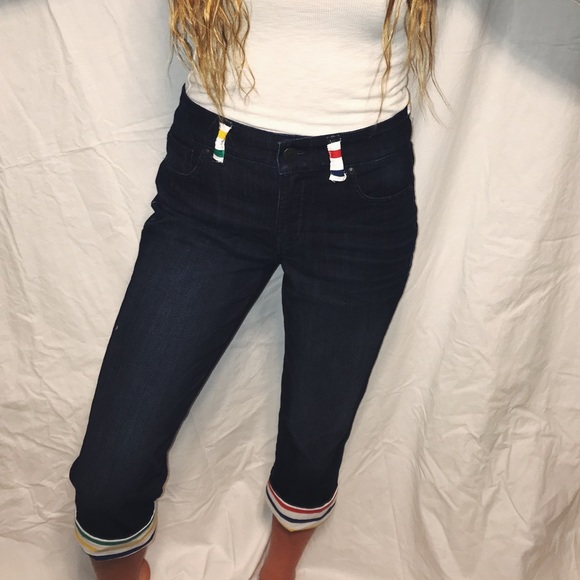 Custom Colored Stripe Jeans - Picture 3 of 3